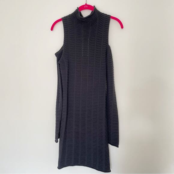 French Connection Knit Cold-Shoulder Dress - Picture 2 of 6
